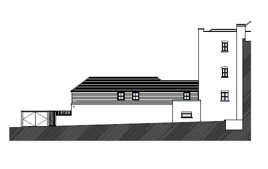 Lot: 72 - PROPERTY WITH PERMISSION FOR SEVEN FLATS AND COMMERCIAL SPACE - 